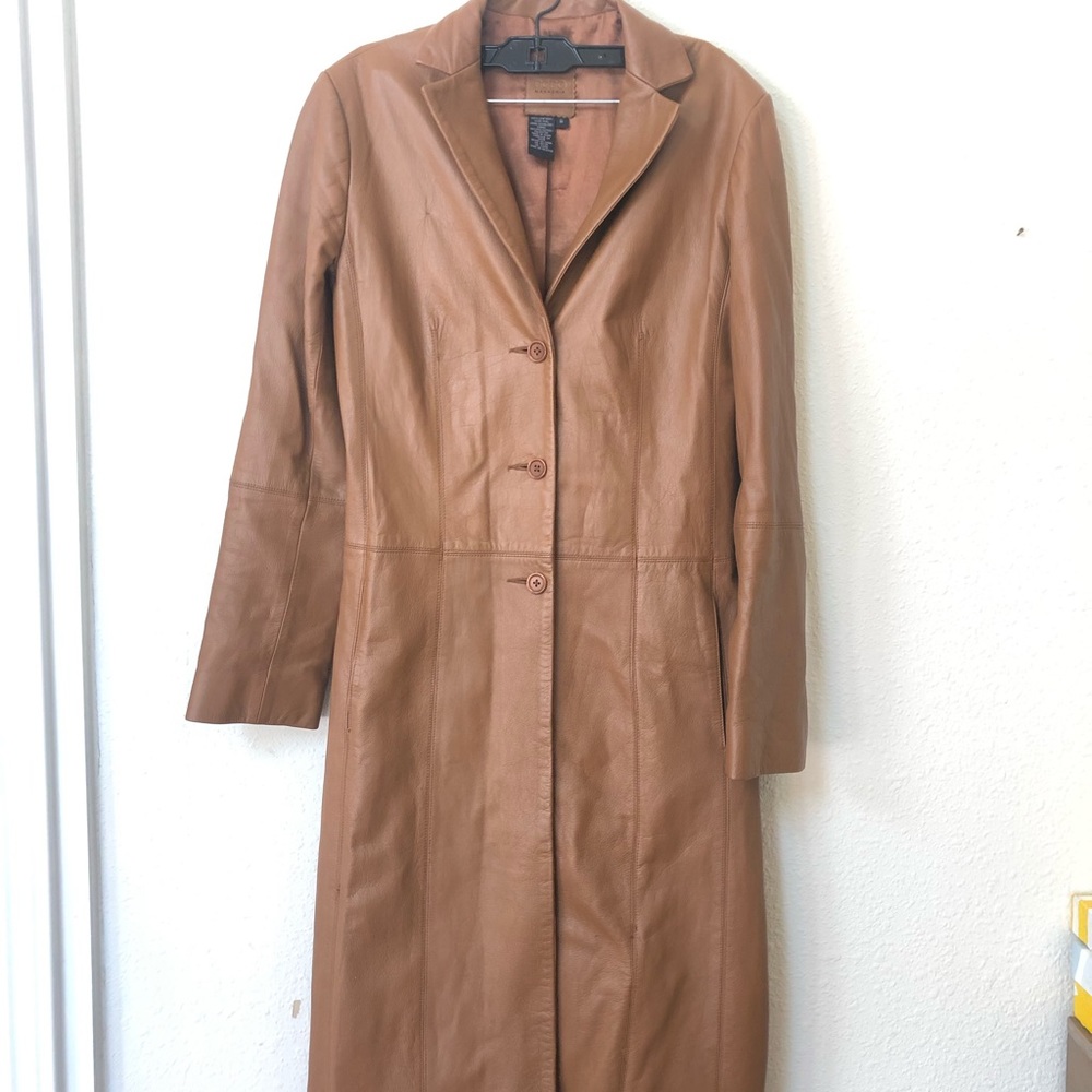 BCBGMaxAzria Brown Trench Coat
